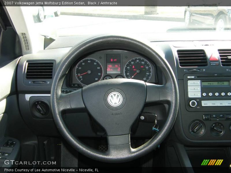 Black / Anthracite 2007 Volkswagen Jetta Wolfsburg Edition Sedan