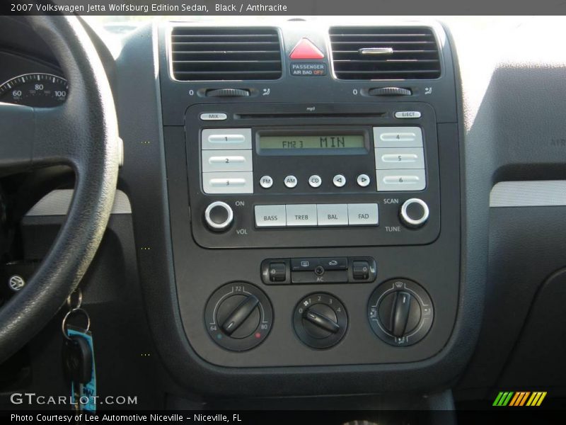 Black / Anthracite 2007 Volkswagen Jetta Wolfsburg Edition Sedan