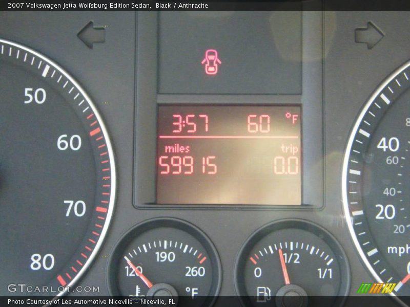 Black / Anthracite 2007 Volkswagen Jetta Wolfsburg Edition Sedan
