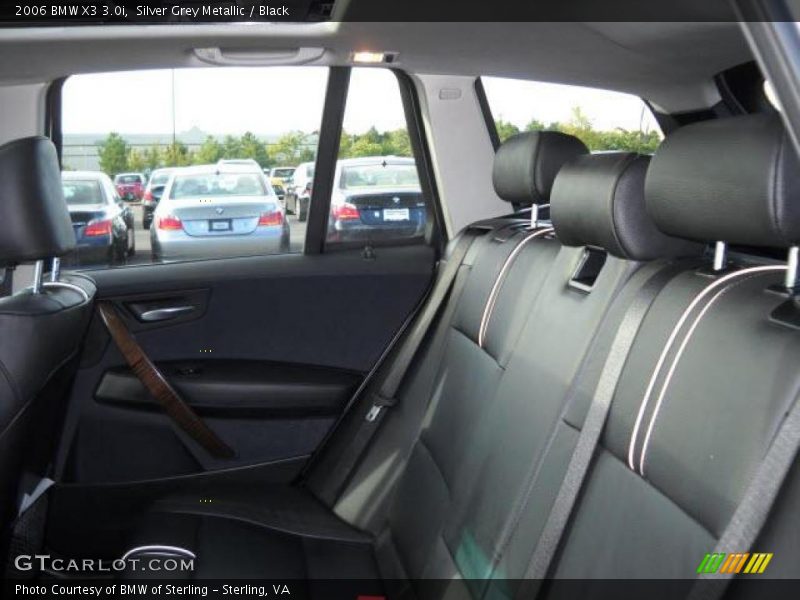 Silver Grey Metallic / Black 2006 BMW X3 3.0i