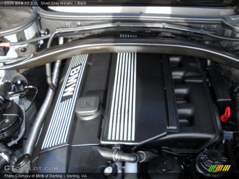 Silver Grey Metallic / Black 2006 BMW X3 3.0i
