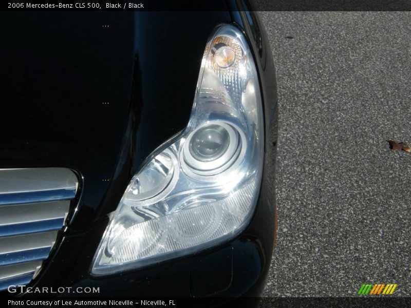 Black / Black 2006 Mercedes-Benz CLS 500