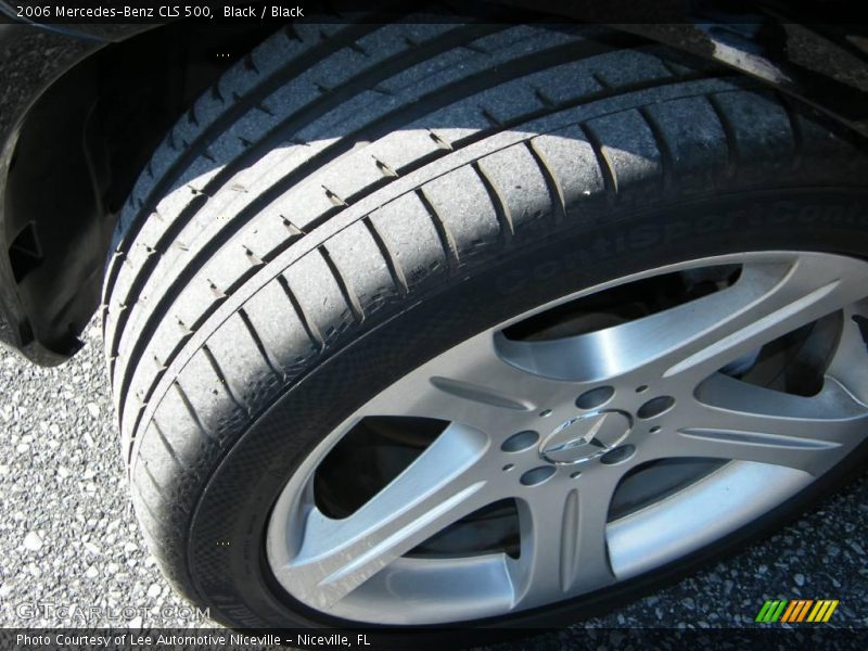 Black / Black 2006 Mercedes-Benz CLS 500