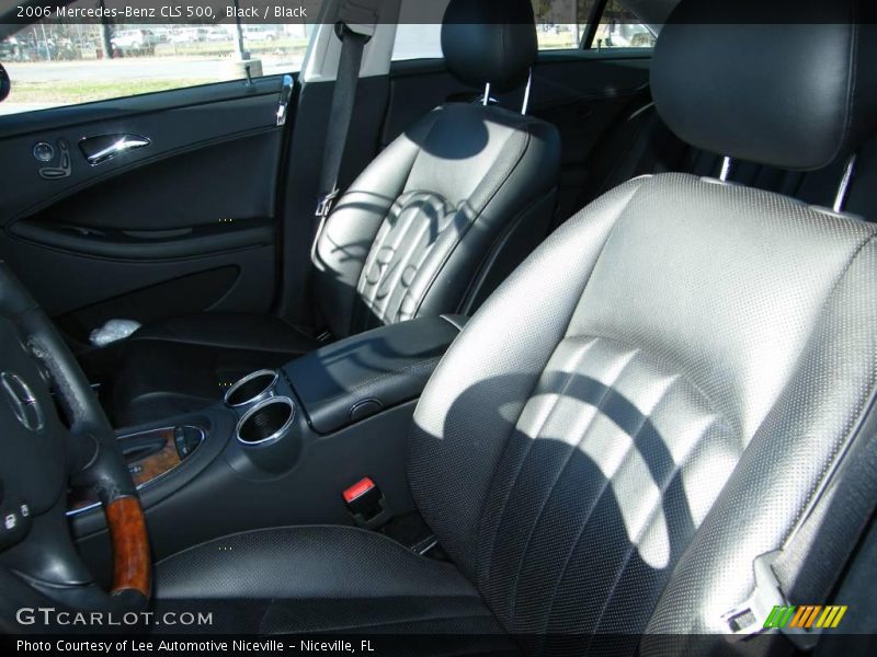 Black / Black 2006 Mercedes-Benz CLS 500