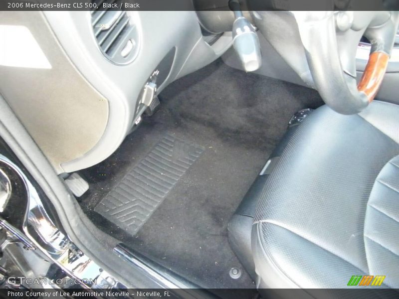Black / Black 2006 Mercedes-Benz CLS 500