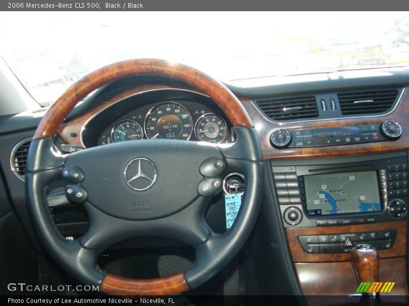 Black / Black 2006 Mercedes-Benz CLS 500