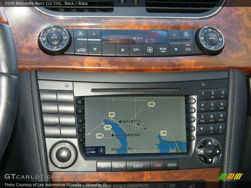 Black / Black 2006 Mercedes-Benz CLS 500