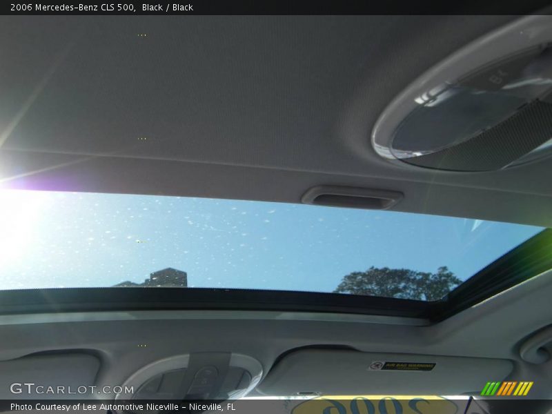 Black / Black 2006 Mercedes-Benz CLS 500
