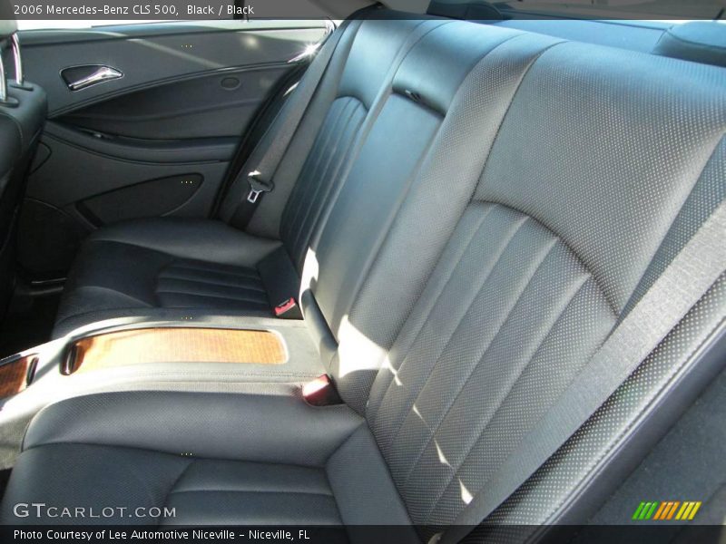 Black / Black 2006 Mercedes-Benz CLS 500