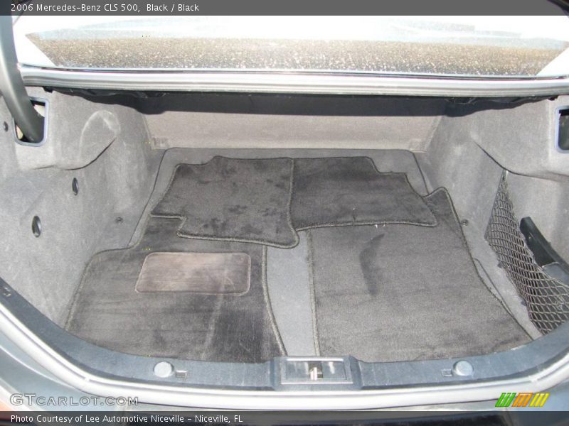 Black / Black 2006 Mercedes-Benz CLS 500