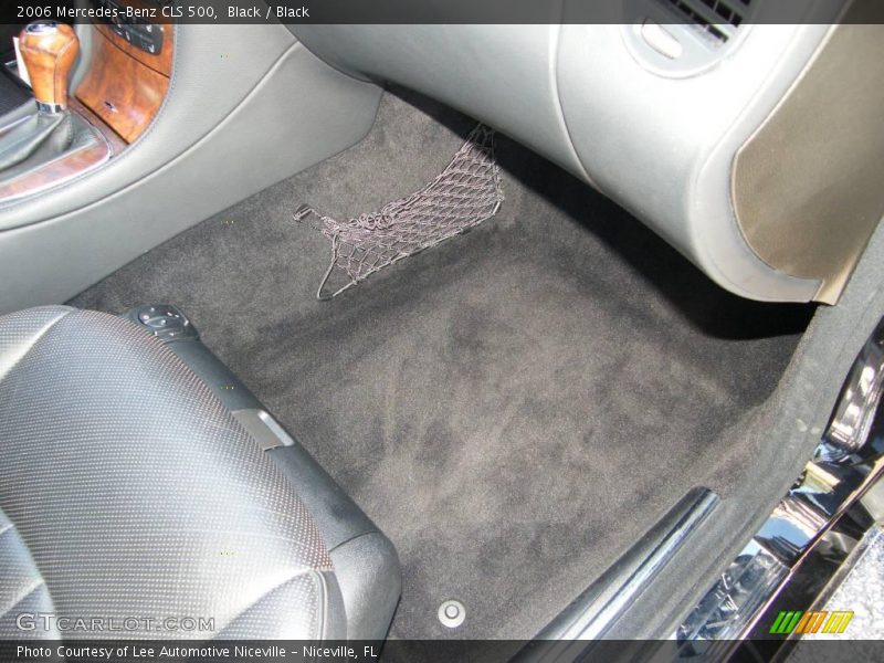 Black / Black 2006 Mercedes-Benz CLS 500