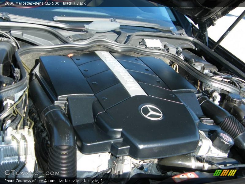 Black / Black 2006 Mercedes-Benz CLS 500