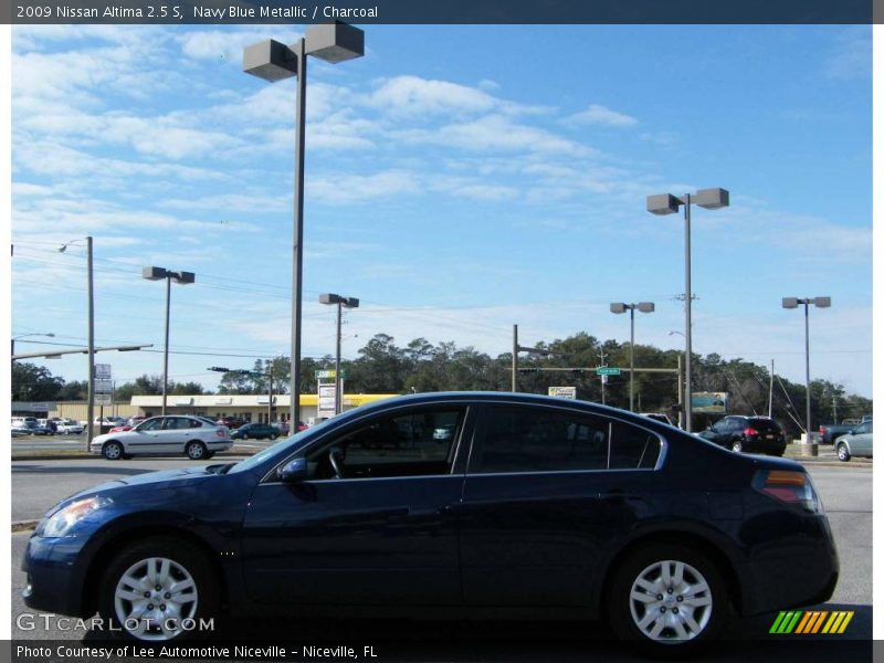 Navy Blue Metallic / Charcoal 2009 Nissan Altima 2.5 S