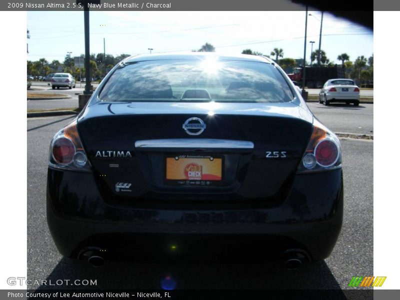 Navy Blue Metallic / Charcoal 2009 Nissan Altima 2.5 S