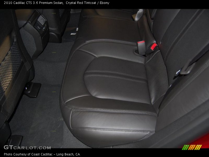 Crystal Red Tintcoat / Ebony 2010 Cadillac CTS 3.6 Premium Sedan