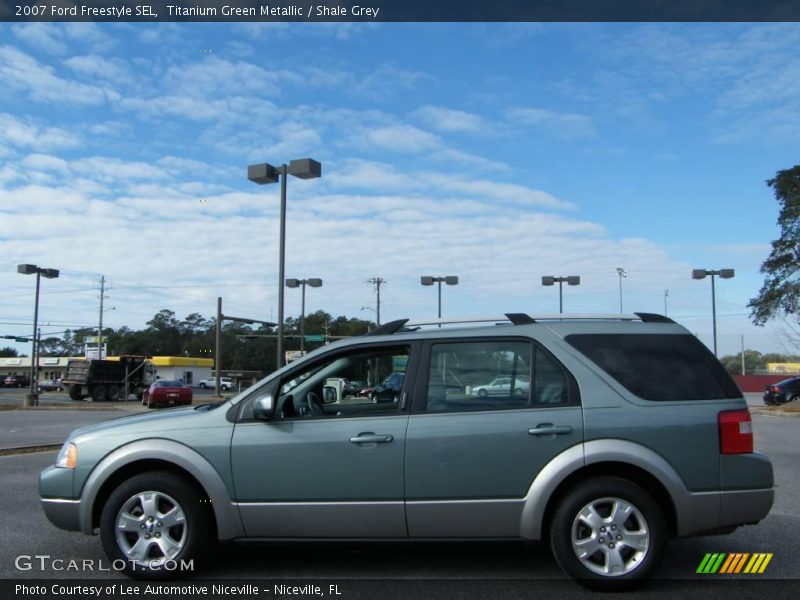 Titanium Green Metallic / Shale Grey 2007 Ford Freestyle SEL