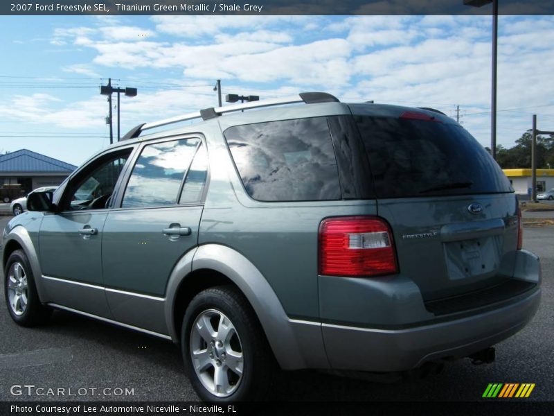 Titanium Green Metallic / Shale Grey 2007 Ford Freestyle SEL