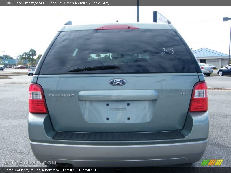 Titanium Green Metallic / Shale Grey 2007 Ford Freestyle SEL