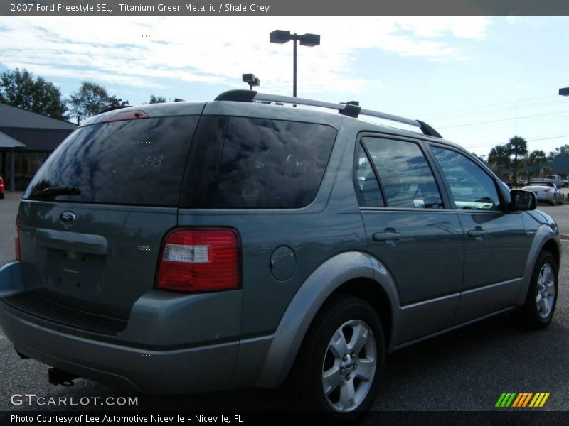 Titanium Green Metallic / Shale Grey 2007 Ford Freestyle SEL