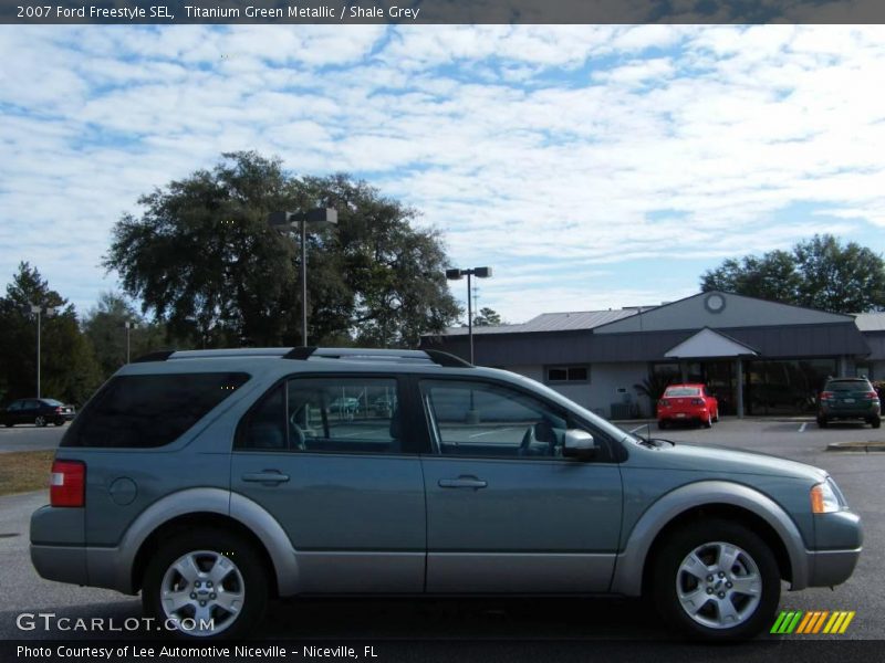 Titanium Green Metallic / Shale Grey 2007 Ford Freestyle SEL
