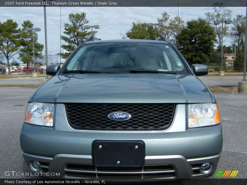 Titanium Green Metallic / Shale Grey 2007 Ford Freestyle SEL