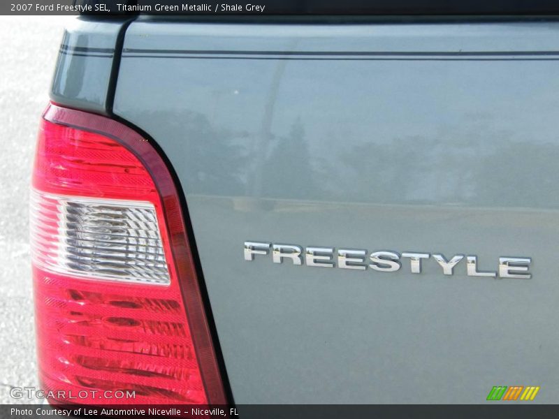 Titanium Green Metallic / Shale Grey 2007 Ford Freestyle SEL