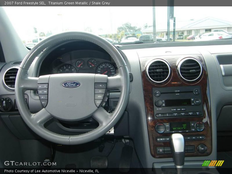 Titanium Green Metallic / Shale Grey 2007 Ford Freestyle SEL