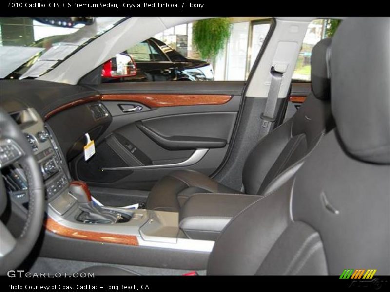 Crystal Red Tintcoat / Ebony 2010 Cadillac CTS 3.6 Premium Sedan