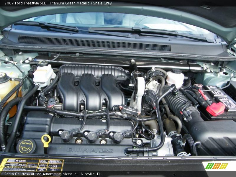 Titanium Green Metallic / Shale Grey 2007 Ford Freestyle SEL