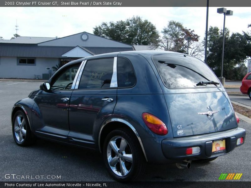 Steel Blue Pearl / Dark Slate Gray 2003 Chrysler PT Cruiser GT