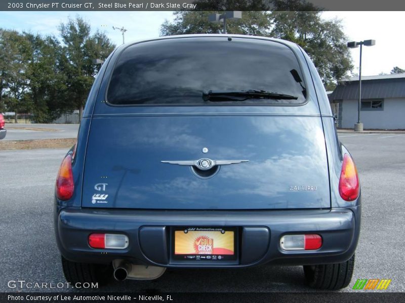 Steel Blue Pearl / Dark Slate Gray 2003 Chrysler PT Cruiser GT