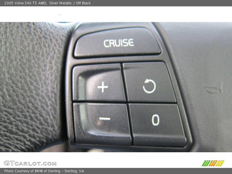 Silver Metallic / Off Black 2005 Volvo S40 T5 AWD