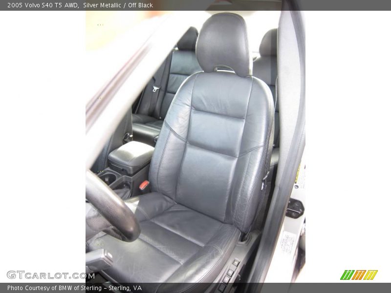 Silver Metallic / Off Black 2005 Volvo S40 T5 AWD