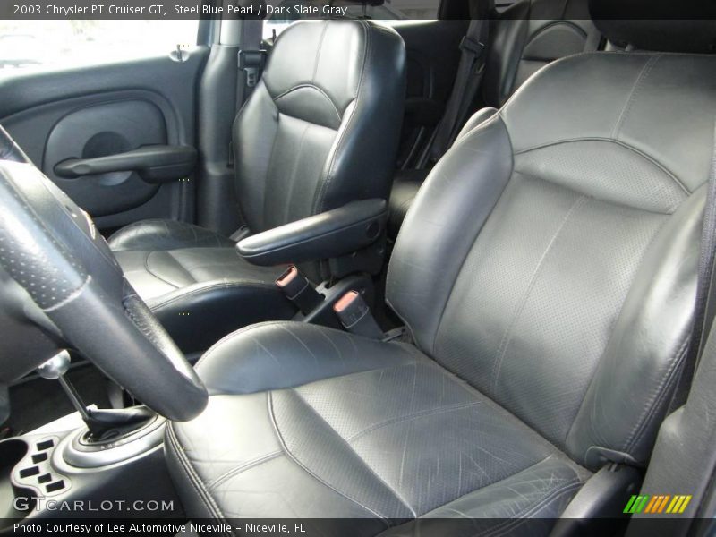 Steel Blue Pearl / Dark Slate Gray 2003 Chrysler PT Cruiser GT