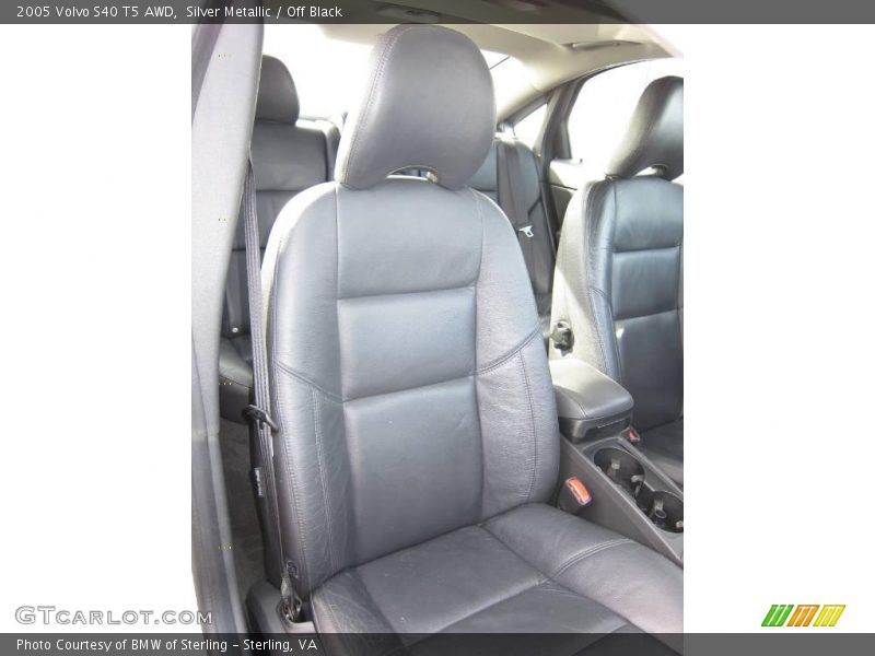 Silver Metallic / Off Black 2005 Volvo S40 T5 AWD