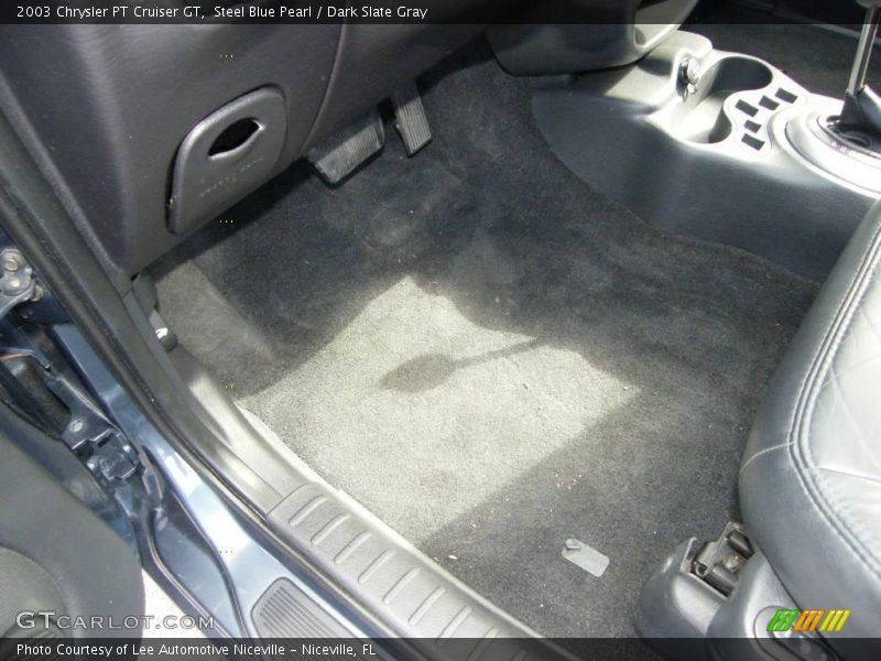 Steel Blue Pearl / Dark Slate Gray 2003 Chrysler PT Cruiser GT