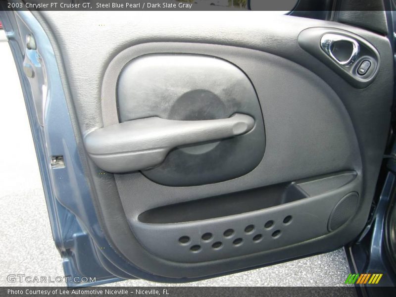 Steel Blue Pearl / Dark Slate Gray 2003 Chrysler PT Cruiser GT