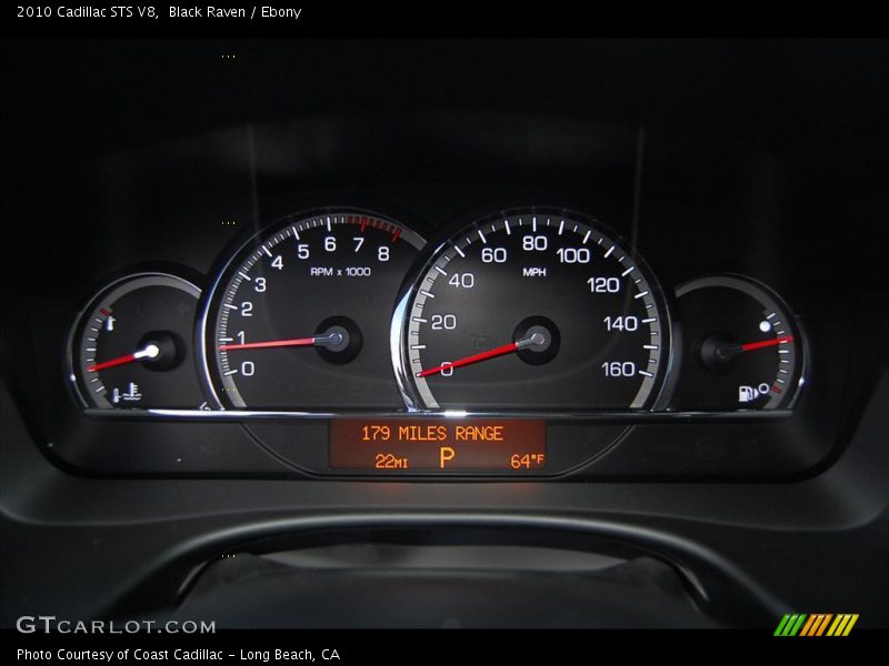 Black Raven / Ebony 2010 Cadillac STS V8