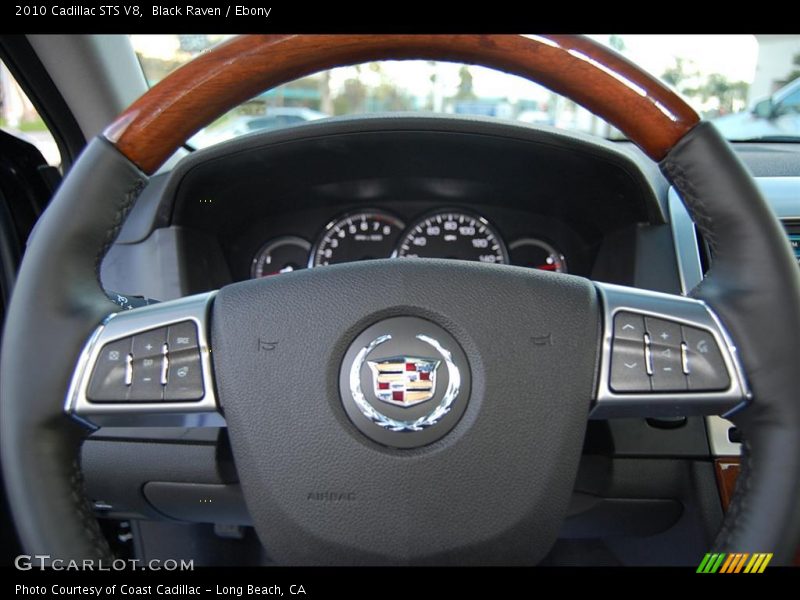 Black Raven / Ebony 2010 Cadillac STS V8