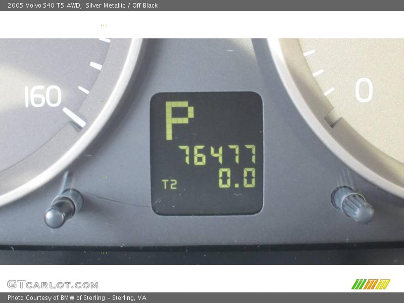 Silver Metallic / Off Black 2005 Volvo S40 T5 AWD