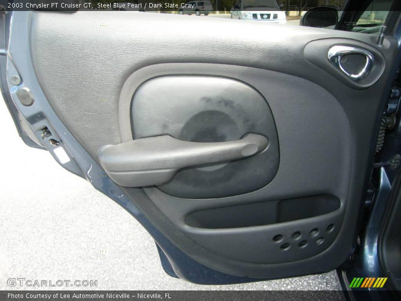 Steel Blue Pearl / Dark Slate Gray 2003 Chrysler PT Cruiser GT