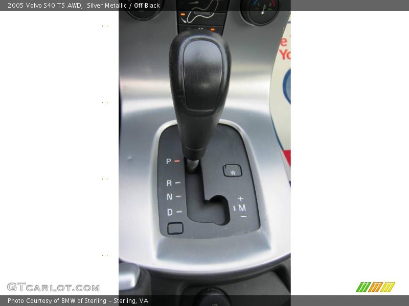 Silver Metallic / Off Black 2005 Volvo S40 T5 AWD