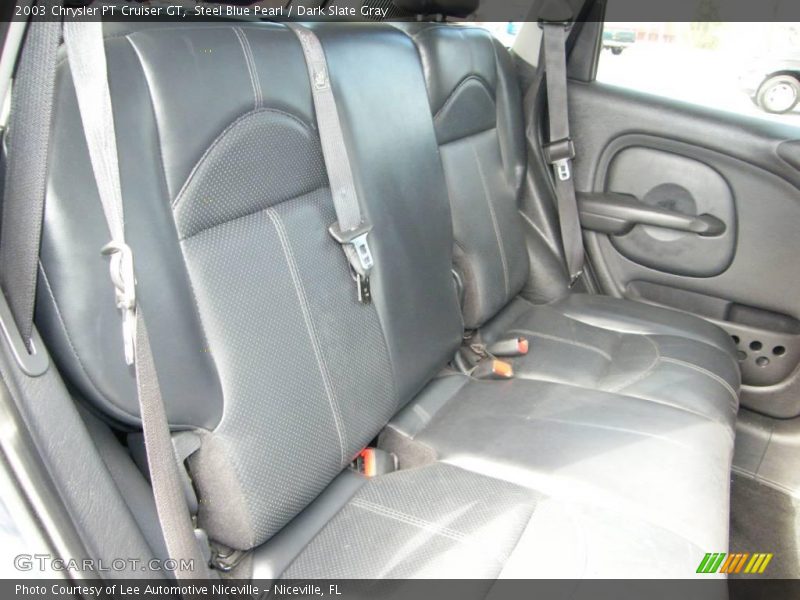 Steel Blue Pearl / Dark Slate Gray 2003 Chrysler PT Cruiser GT