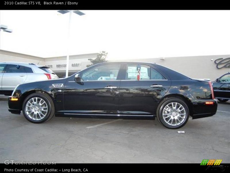 Black Raven / Ebony 2010 Cadillac STS V8