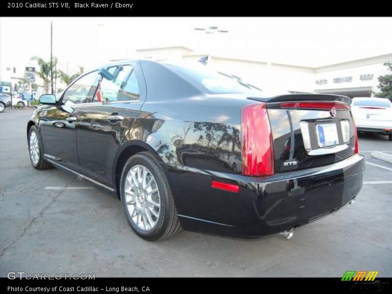 Black Raven / Ebony 2010 Cadillac STS V8