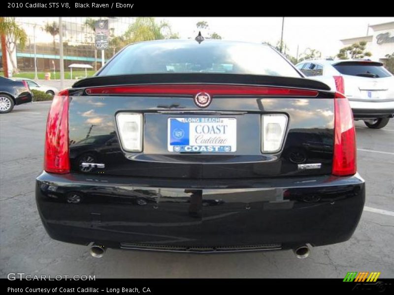 Black Raven / Ebony 2010 Cadillac STS V8