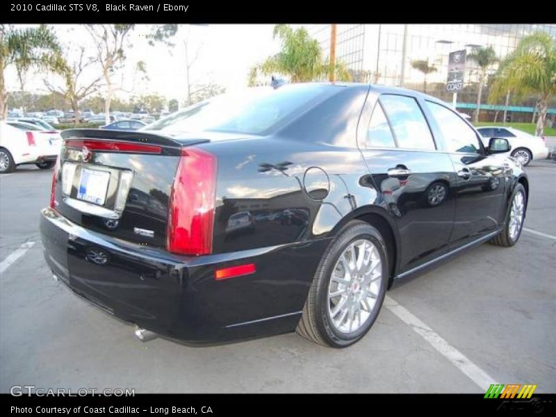 Black Raven / Ebony 2010 Cadillac STS V8