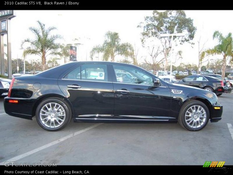 Black Raven / Ebony 2010 Cadillac STS V8
