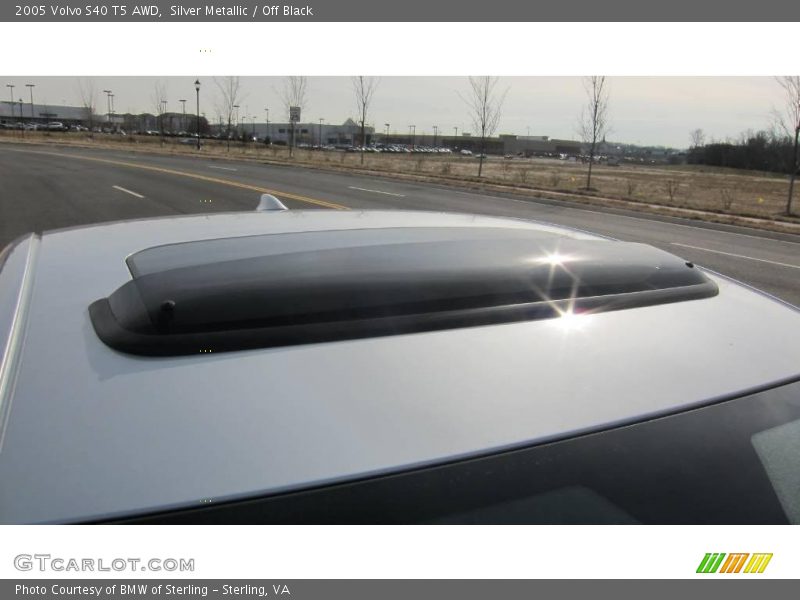 Silver Metallic / Off Black 2005 Volvo S40 T5 AWD