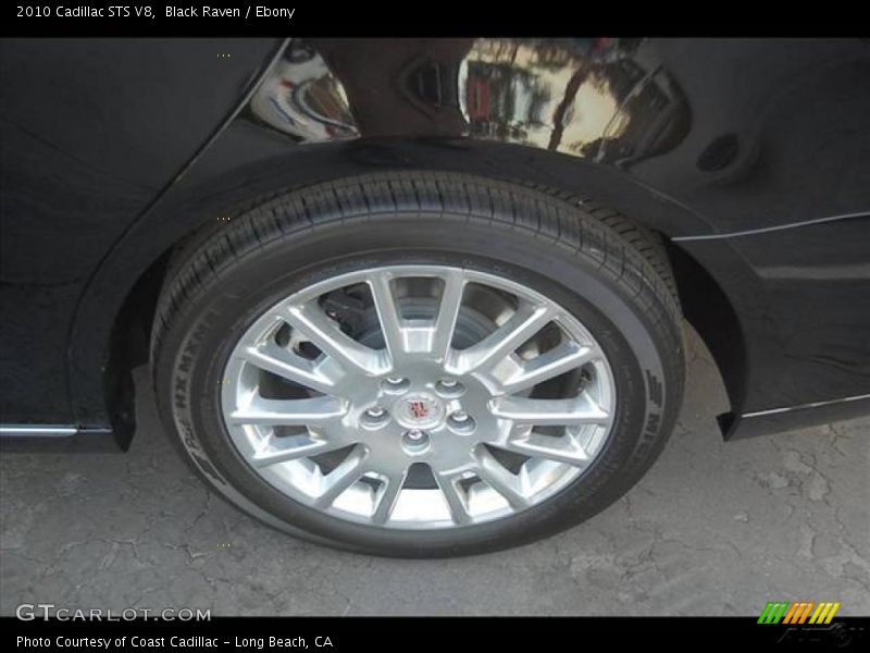 Black Raven / Ebony 2010 Cadillac STS V8